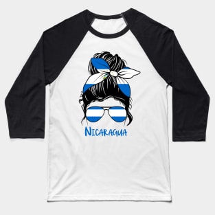 Nicaraguan girl Nicaraguense Nicaragua girl Baseball T-Shirt